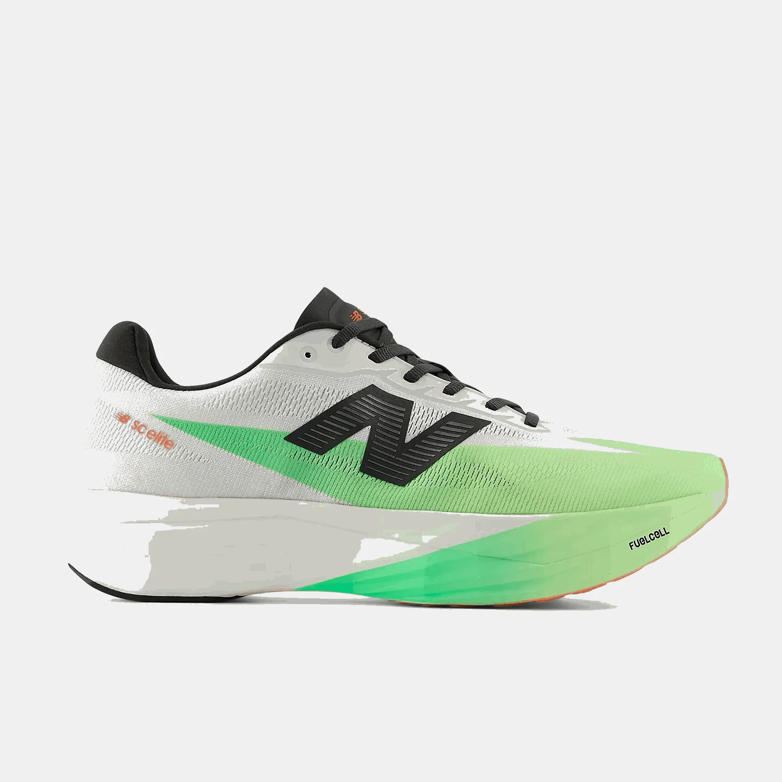 New Balance Men FuelCell SuperComp Elite V5 - White / Mint Flash - Image 6