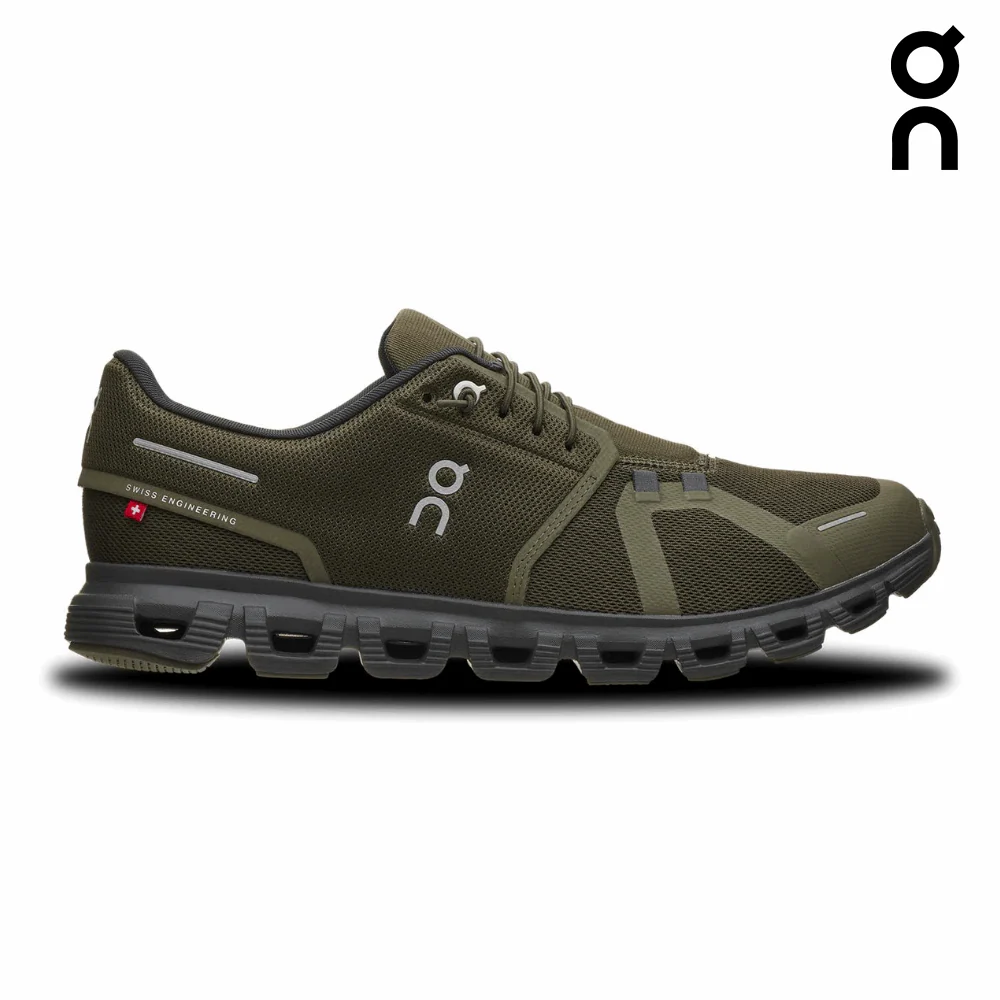 On Men Cloud 6 - Olive / Eclipse