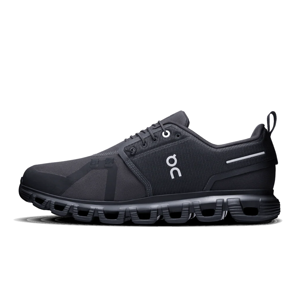On Men Cloud 6 Waterproof - Black / Black - Image 5