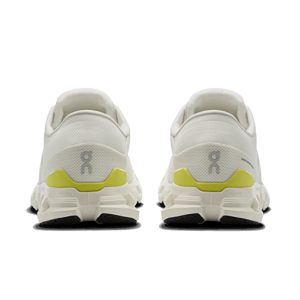 On Men Cloud X 4 - Ivory / Lime - Image 5