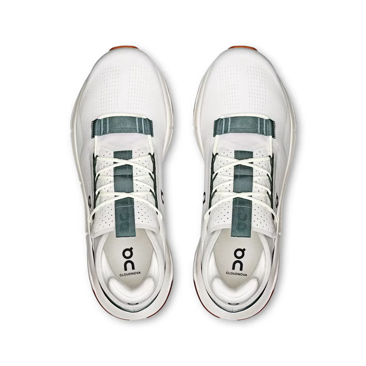 On Men Cloudnova 2 - Ivory / Olive - Image 2