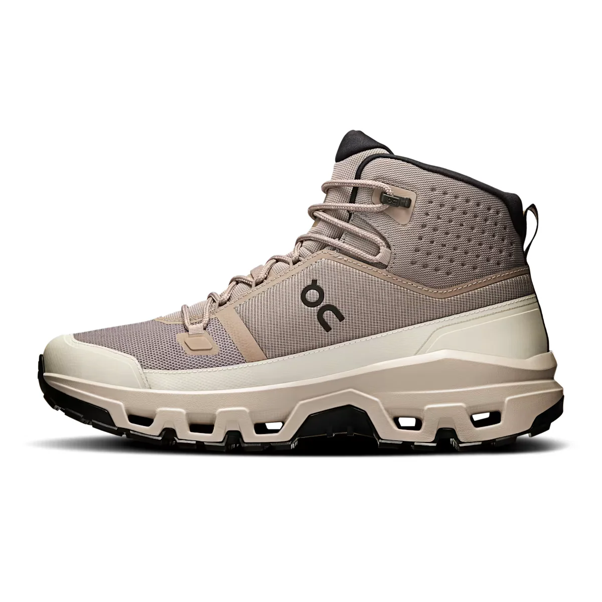 On Men Cloudrock Mid Waterproof - Cinder / Desert - Image 6
