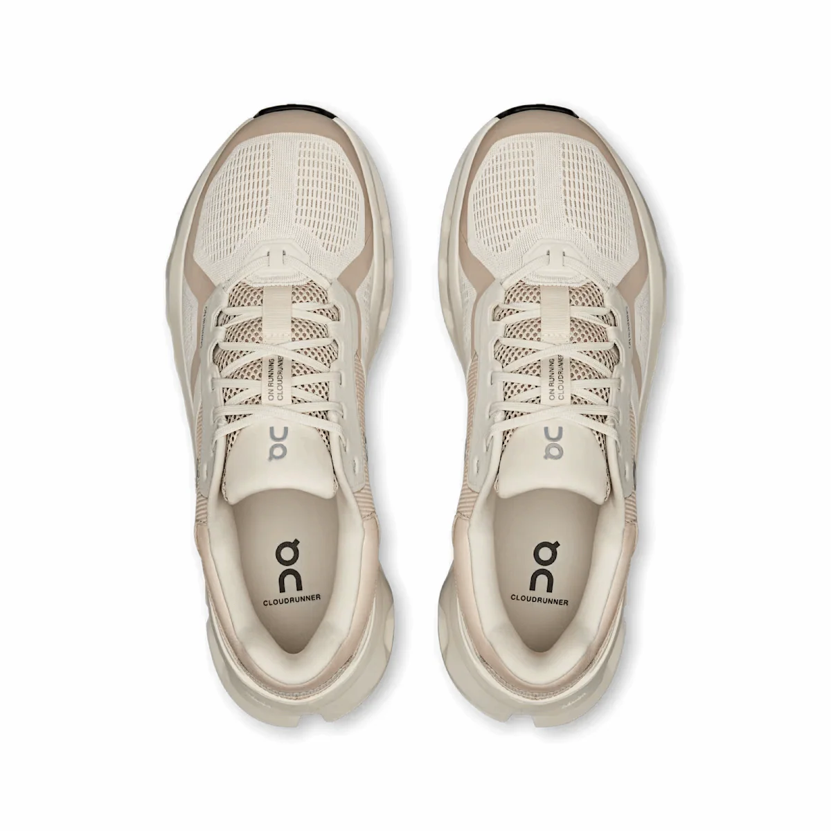 On Men Cloudrunner 2 Wide - Pearl / Desert - Image 3