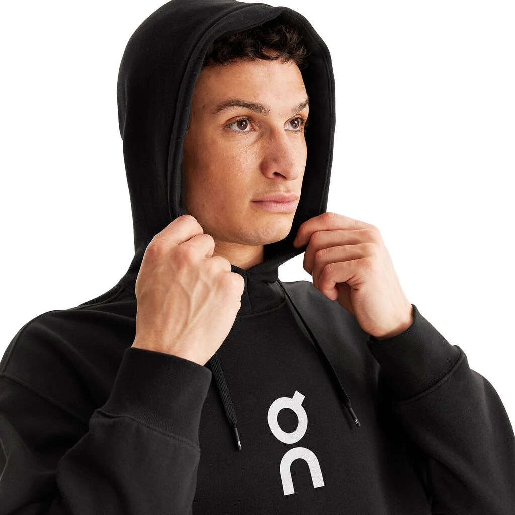 On Men Club Hoodie - Black - Image 4