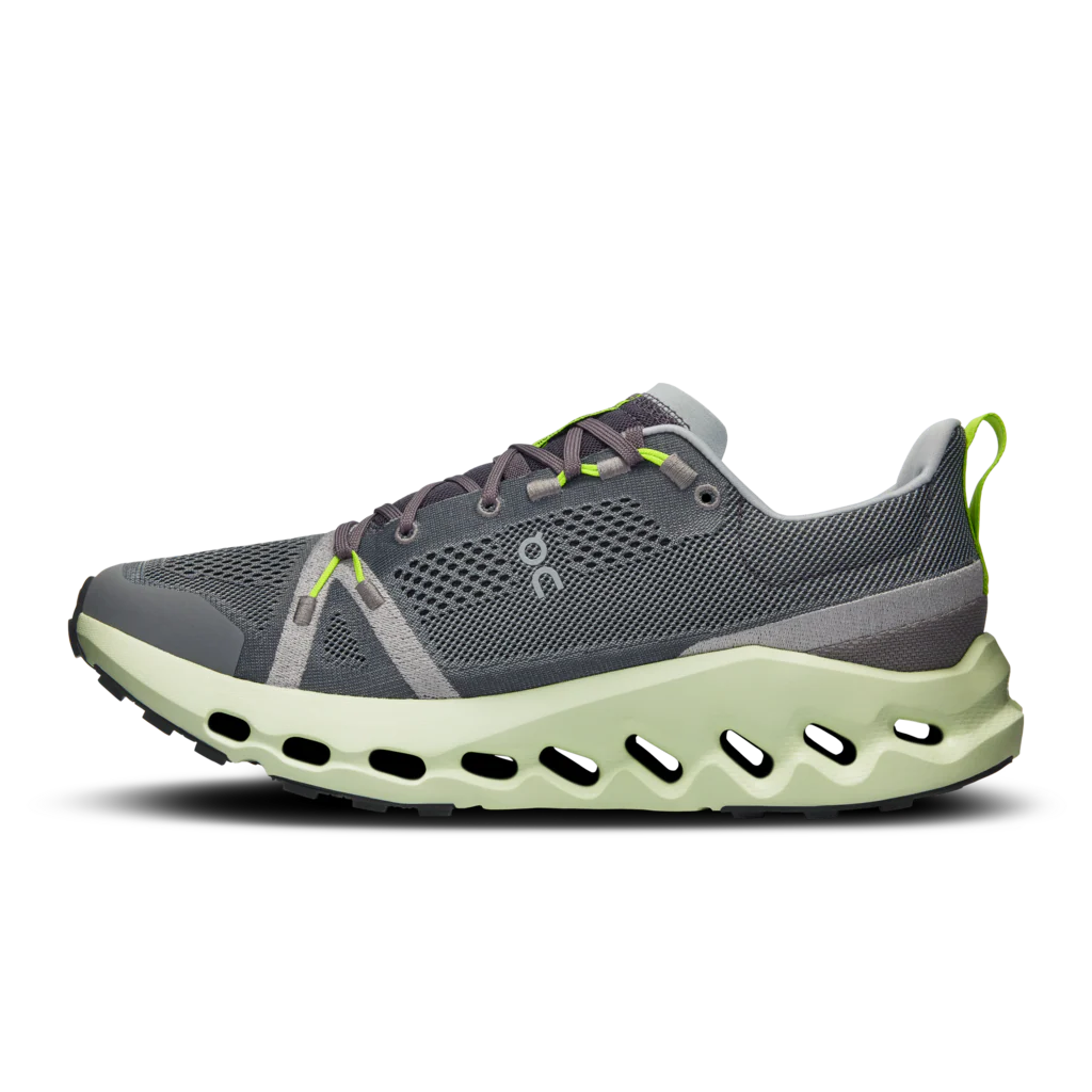 On Men Cloudsurfer Trail - Iron / Lima - Image 6