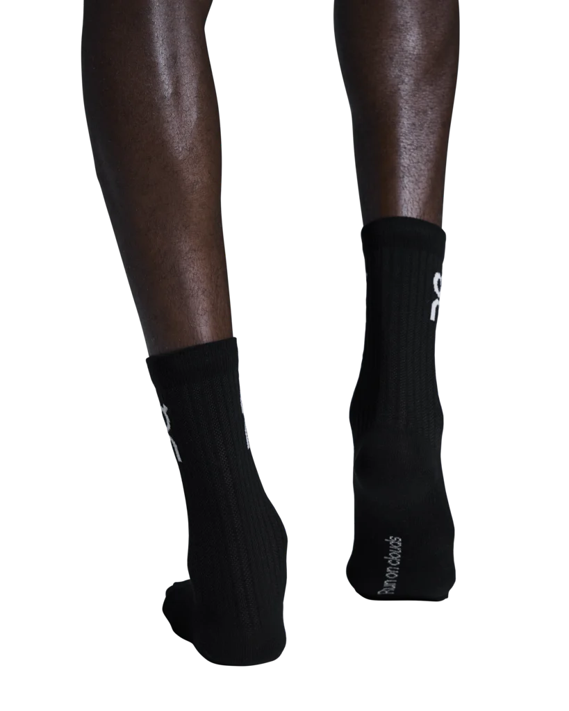 On Unisex Logo Sock High 3-Pack - Black - Image 4