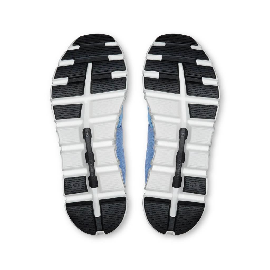 On Women Cloud 6 - Chambray / White - Image 4