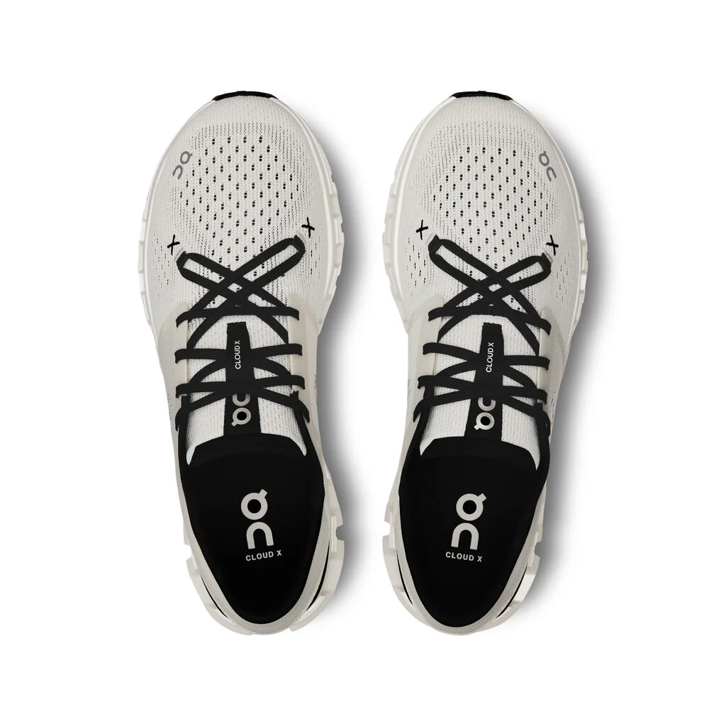 On Women Cloud X 4 - Ivory / Black - Image 3