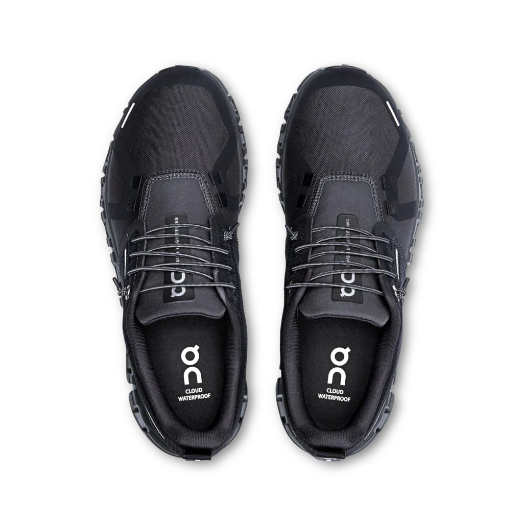 On Women Cloud 6 Waterproof - Black / Black - Image 3