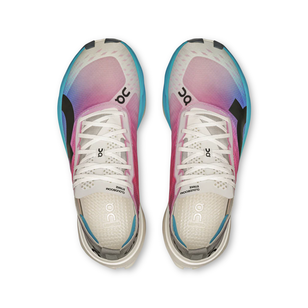 On Women Cloudboom Strike - White / Horizon - Image 3