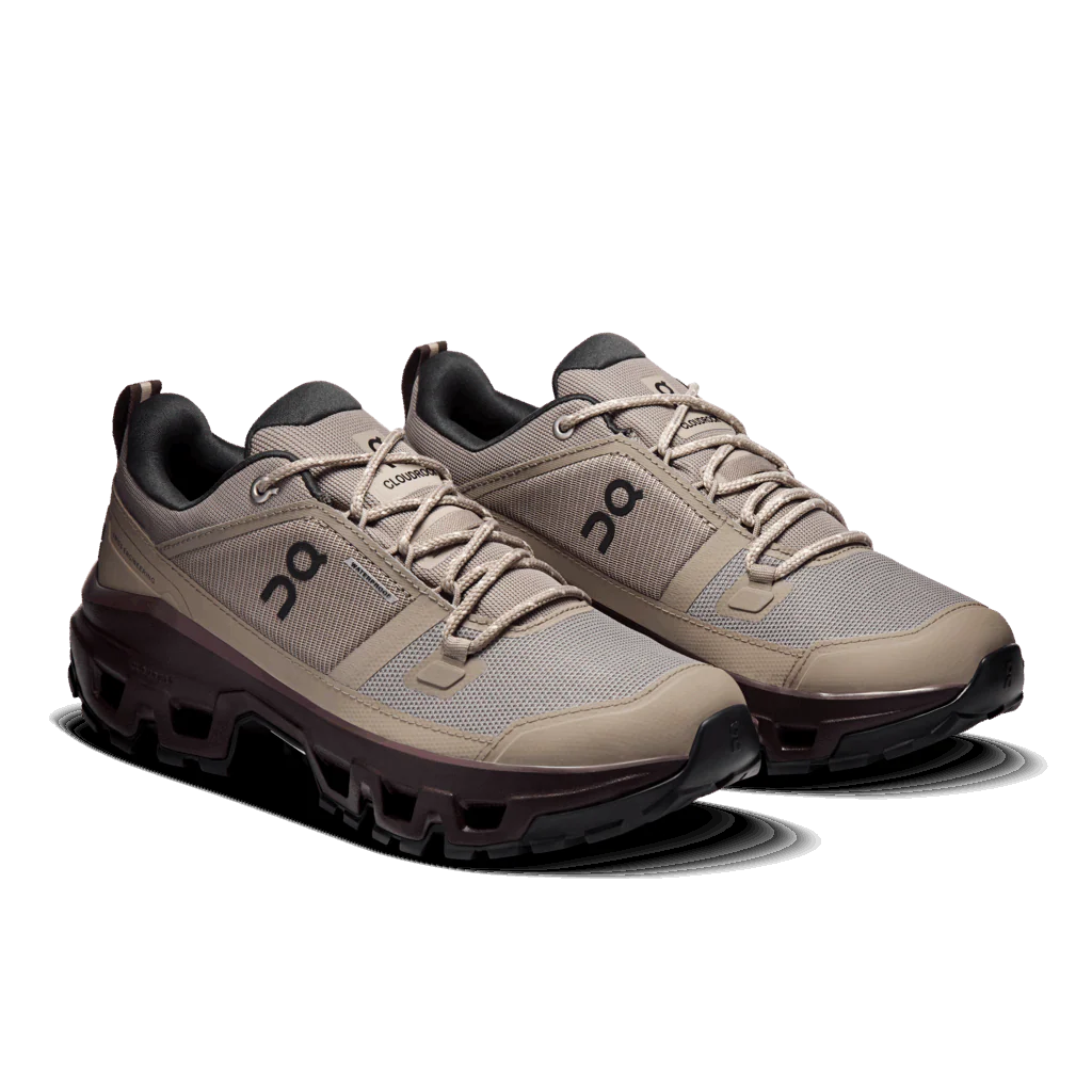 On Women Cloudrock Low Waterproof - Cinder / Ox - Image 2