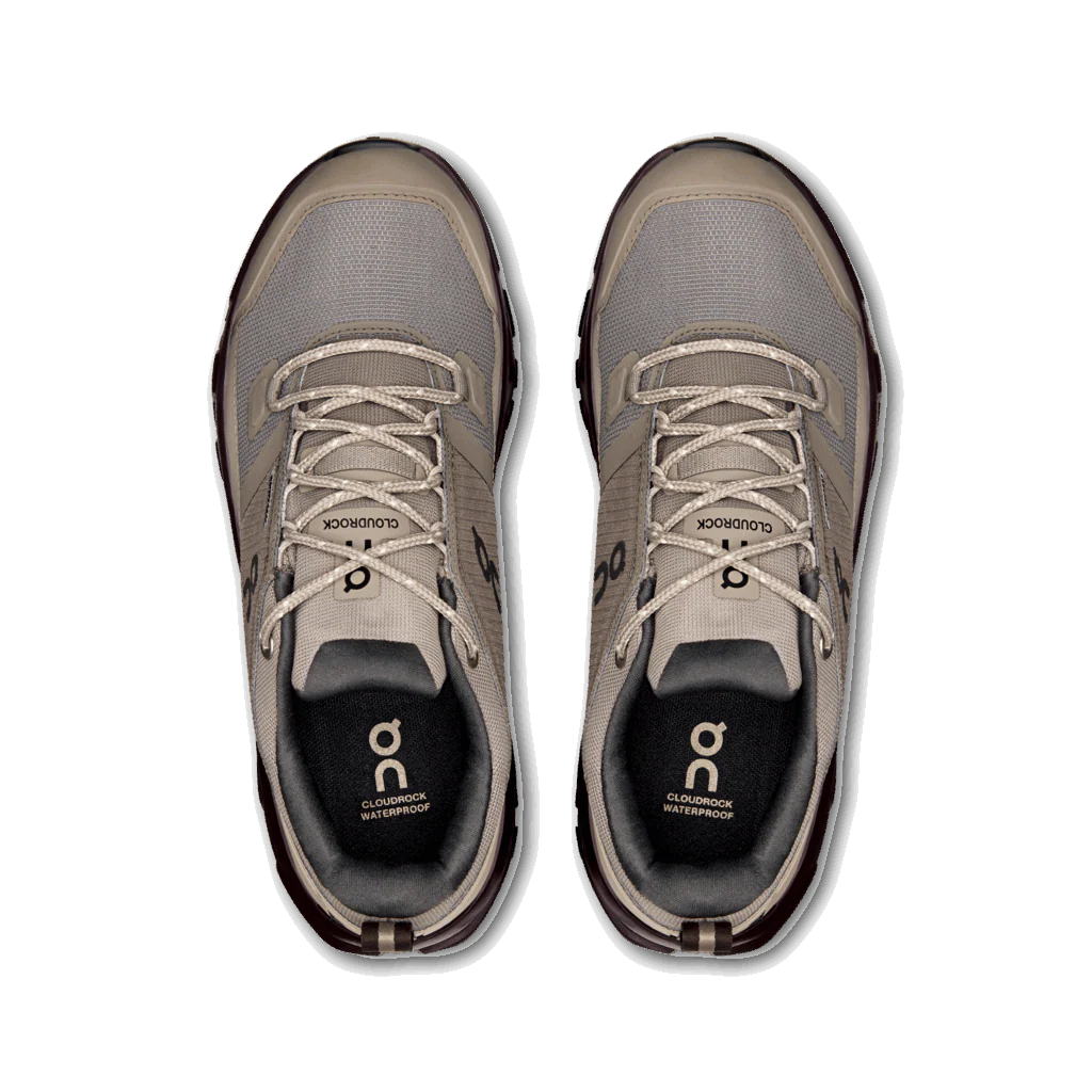 On Women Cloudrock Low Waterproof - Cinder / Ox - Image 3