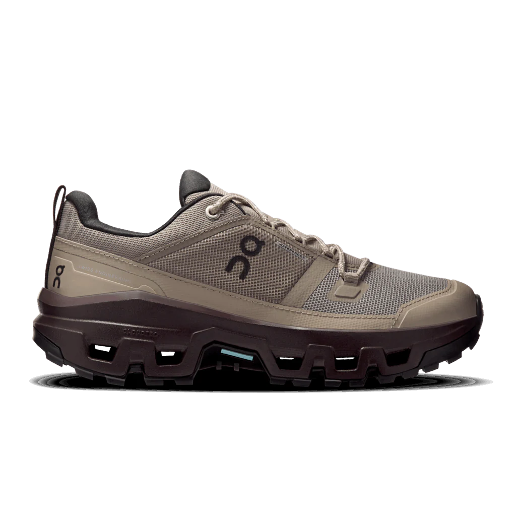 On Women Cloudrock Low Waterproof - Cinder / Ox - Image 7