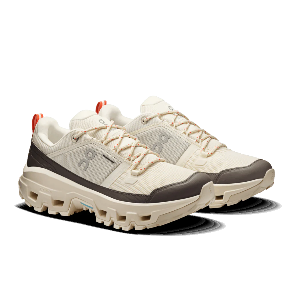 On Women Cloudrock Low Waterproof - Ivory / Ivory - Image 2