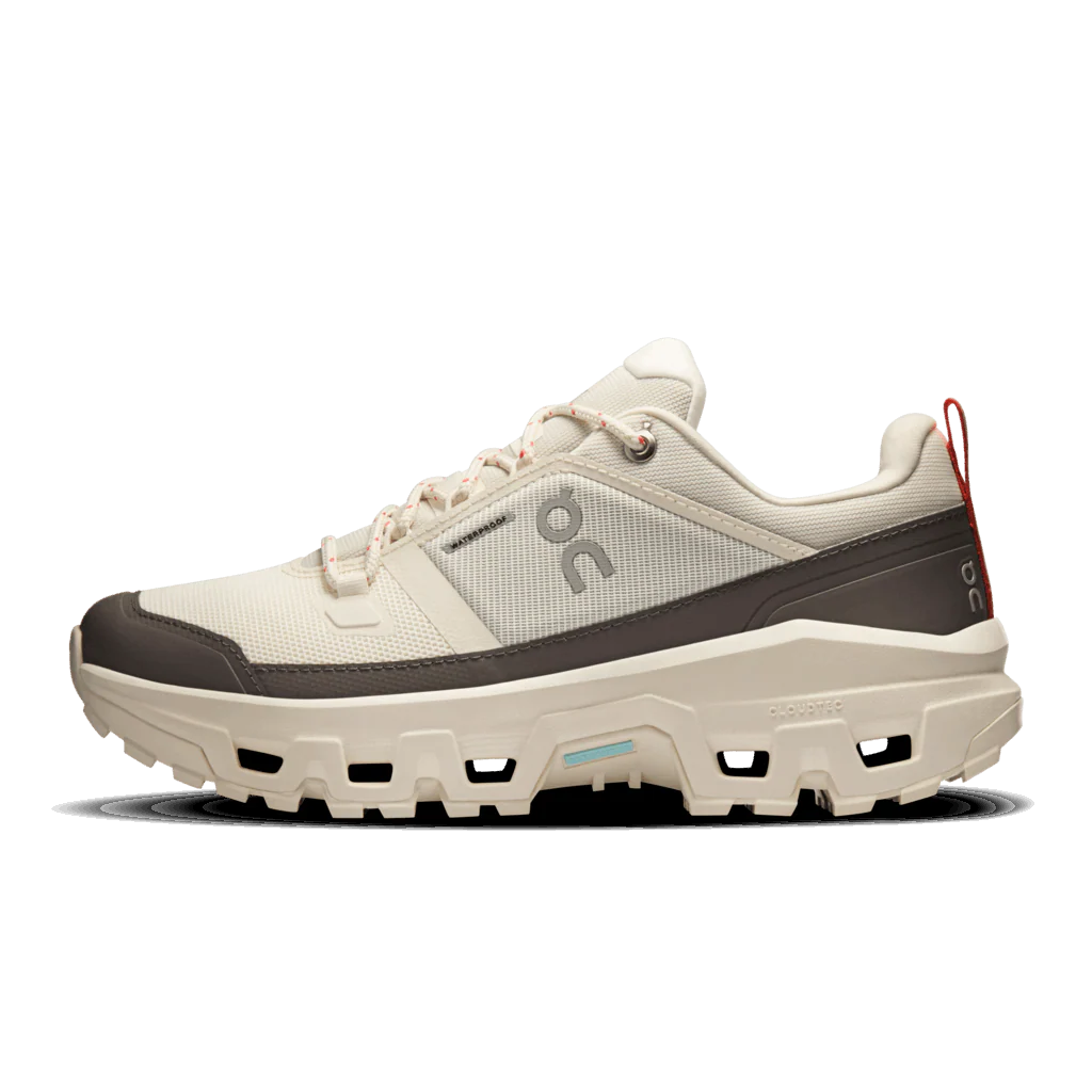 On Women Cloudrock Low Waterproof - Ivory / Ivory - Image 6