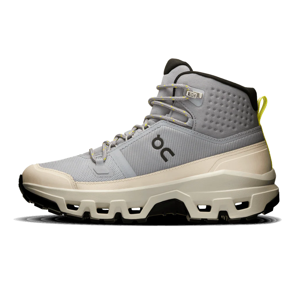 On Women Cloudrock Mid Waterproof - Alloy / Ice - Image 6