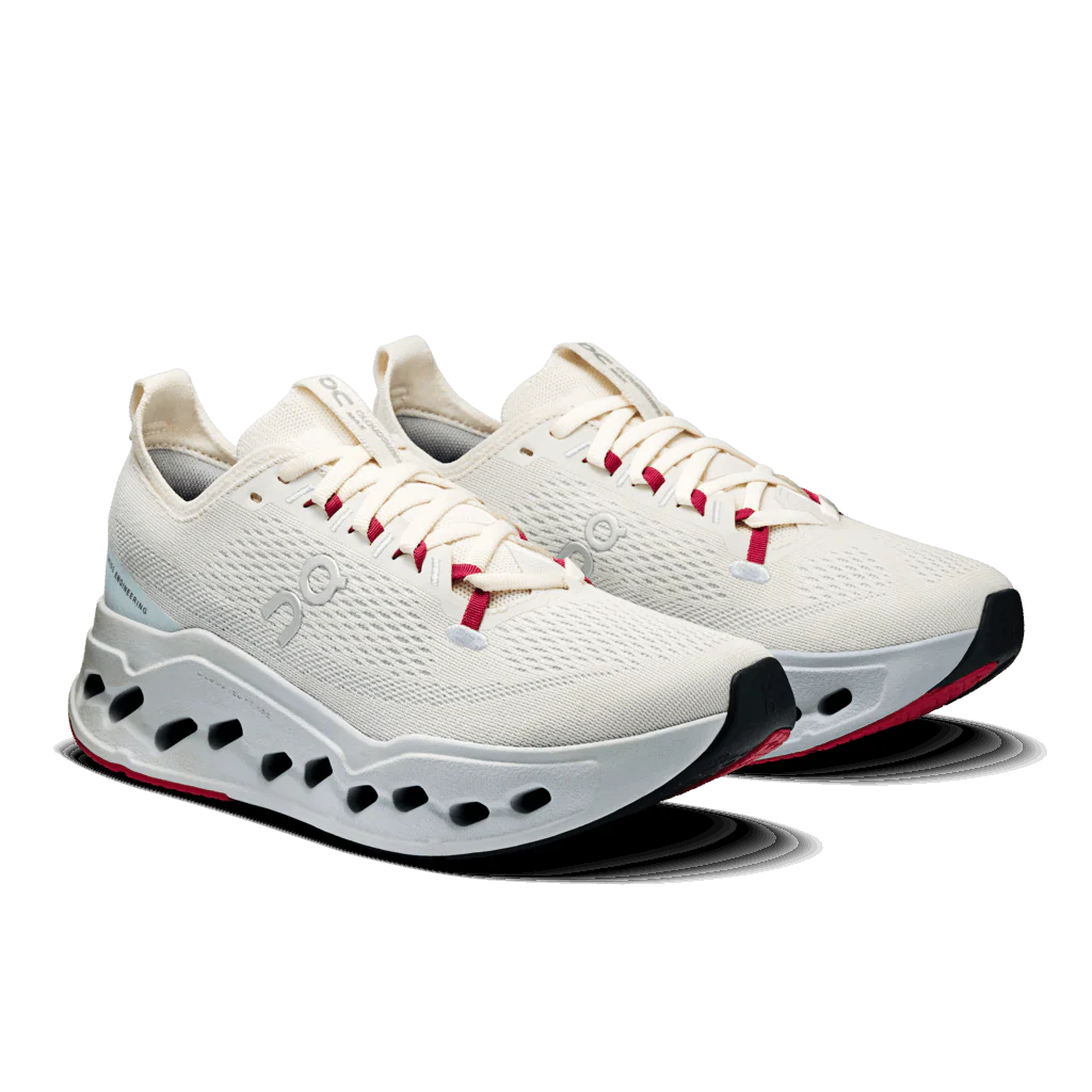 On Women Cloudsurfer Max - Ivory / Arctic - Image 2