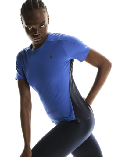 On Women Performance-T - Zaffre / Navy - Image 2