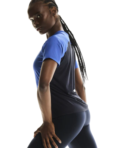 On Women Performance-T - Zaffre / Navy - Image 3