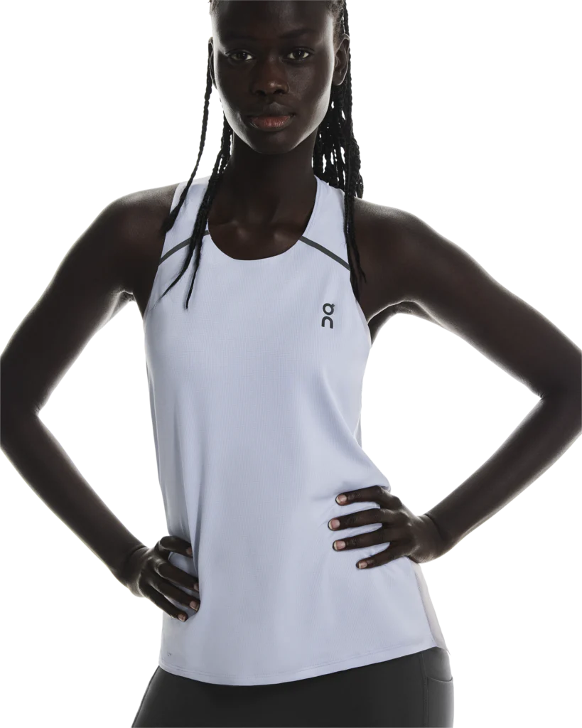 On Women Performance Tank - Nimbus / Lilac - Image 2