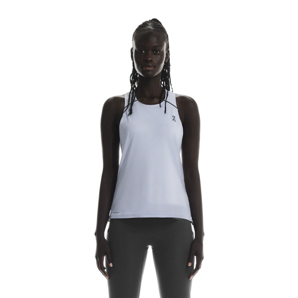 On Women Performance Tank - Nimbus / Lilac - Image 4