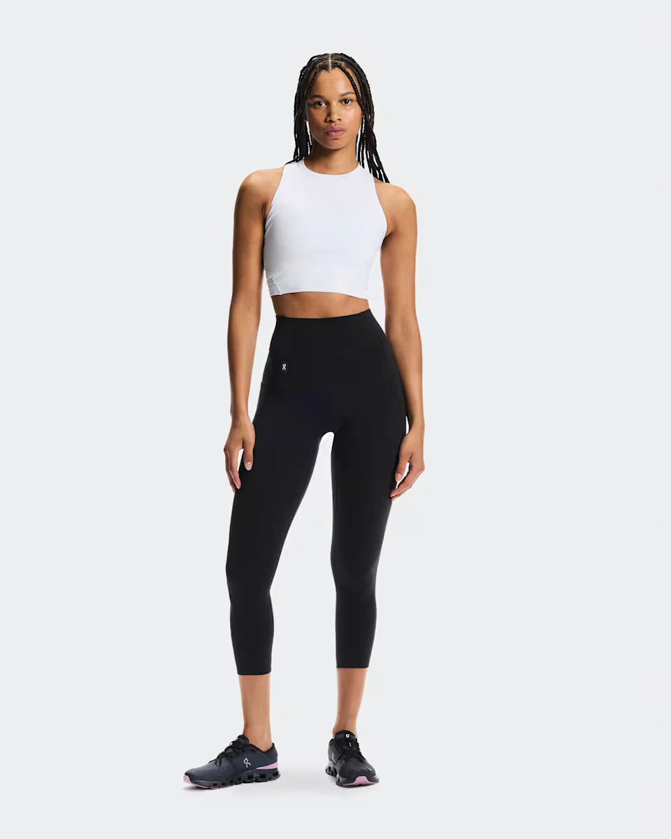 On Women Studio Tights 7/8 - Black - Image 3