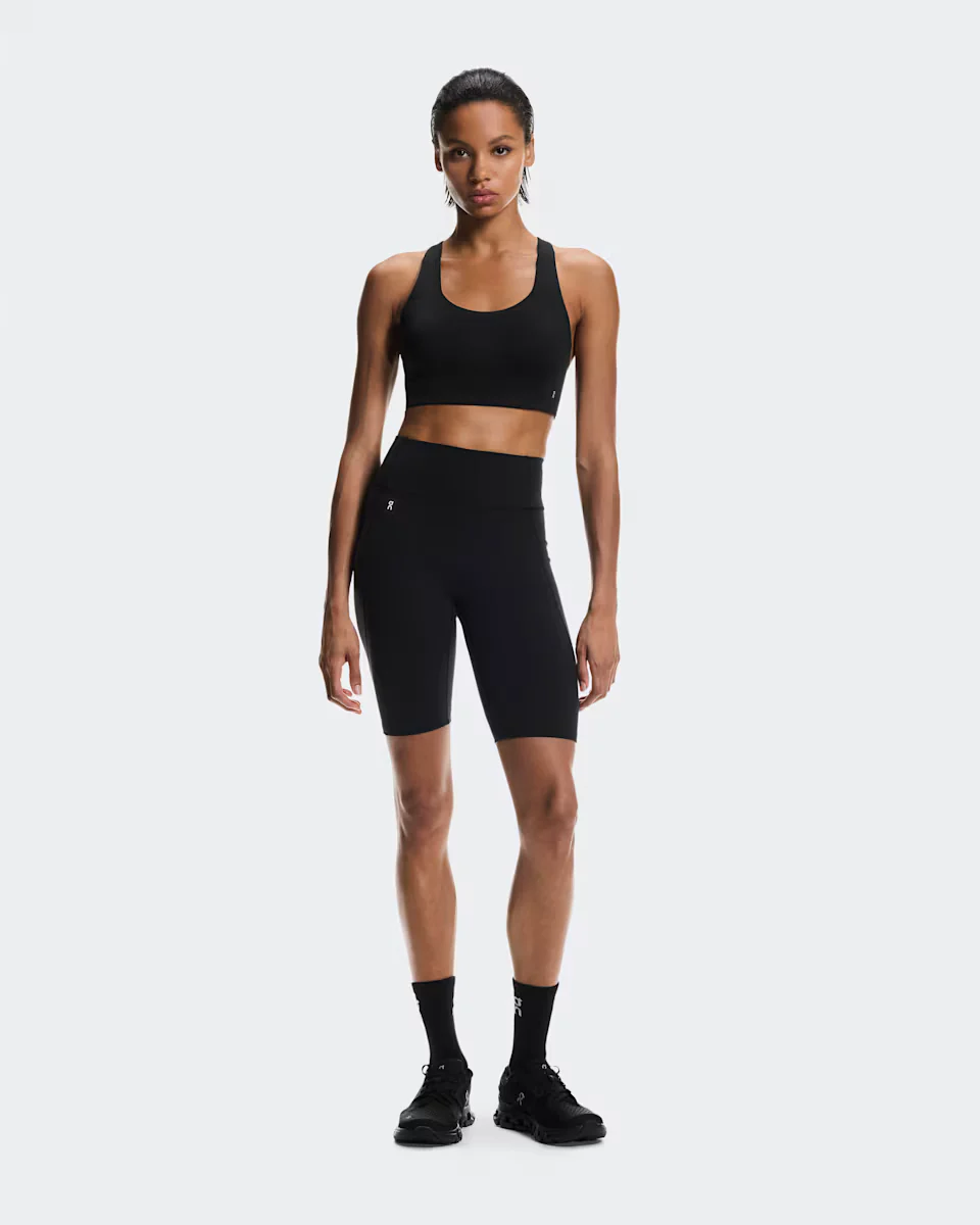 On Women Studio Tights Short - Black - Image 3