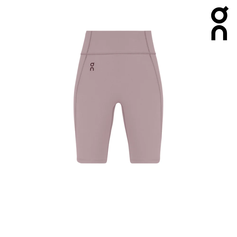 On Women Studio Tights Short - Heron