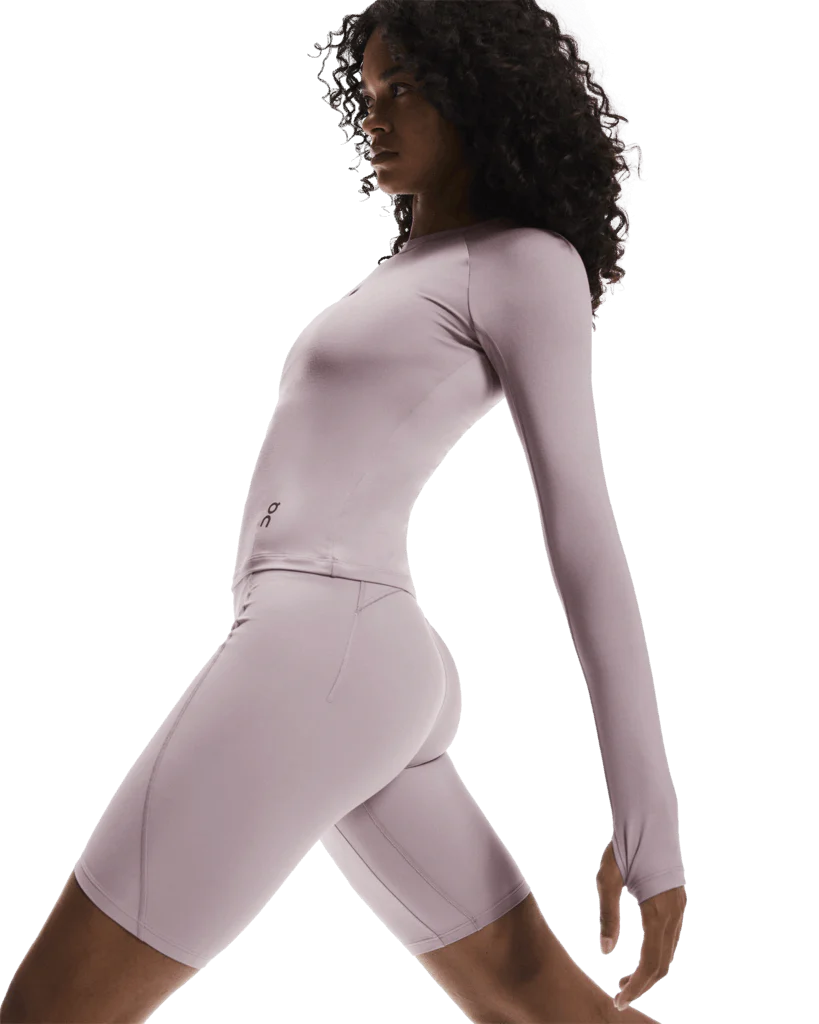 On Women Studio Tights Short - Heron - Image 2