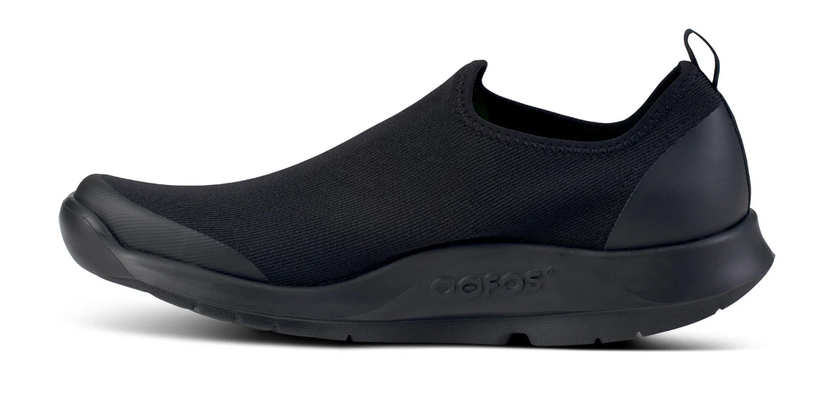 OOFOS Men OOmg Sport - Black / Black - Image 6