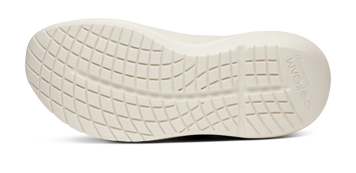 OOFOS Men OOmy Zen - Chalk / Black - Image 6