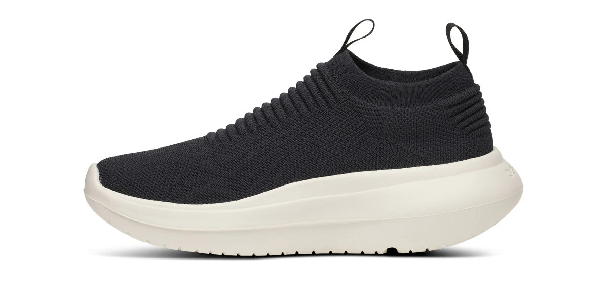 OOFOS Men OOmy Zen - Chalk / Black - Image 7