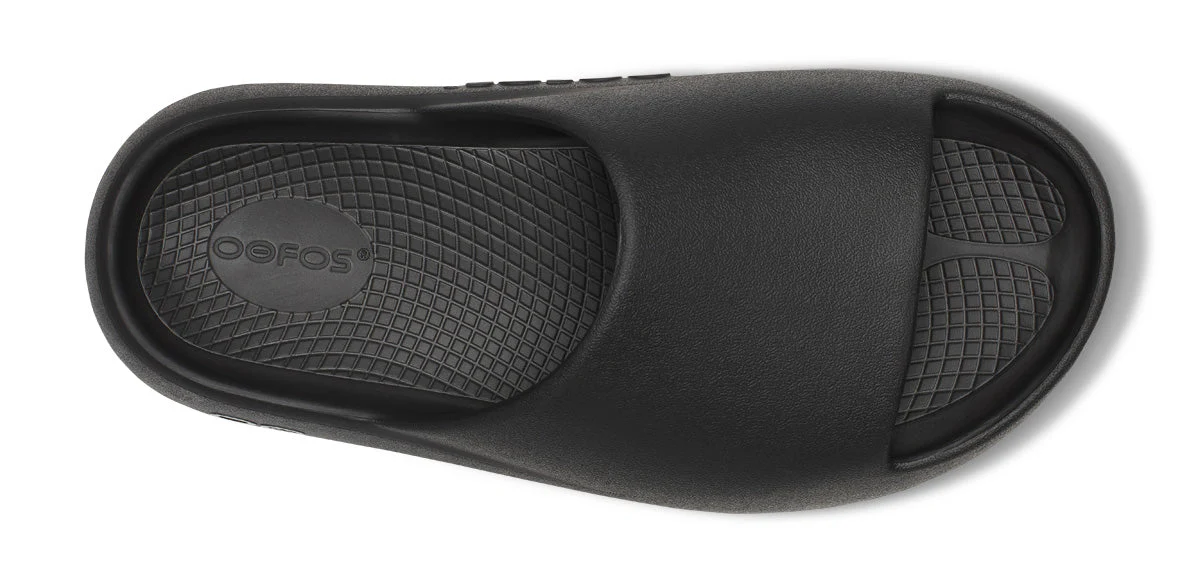 OOFOS Unisex OOahh Plus - Black - Image 6