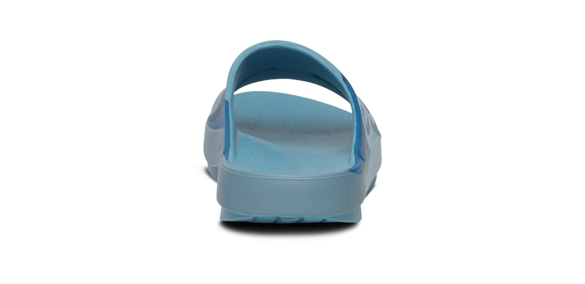 OOFOS Unisex OOahh Sport - Ocean Blue Wave - Image 7