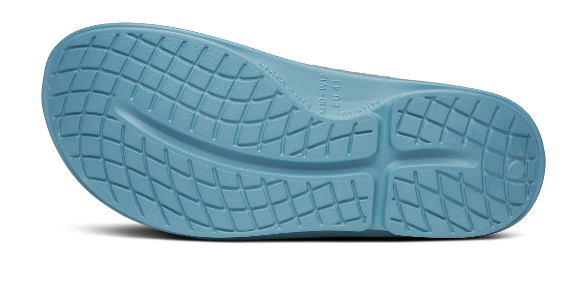 OOFOS Unisex OOahh Sport - Ocean Blue Wave - Image 8