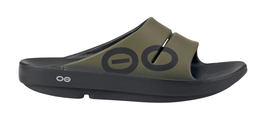 OOFOS Unisex OOahh - Tactical Green - Image 4