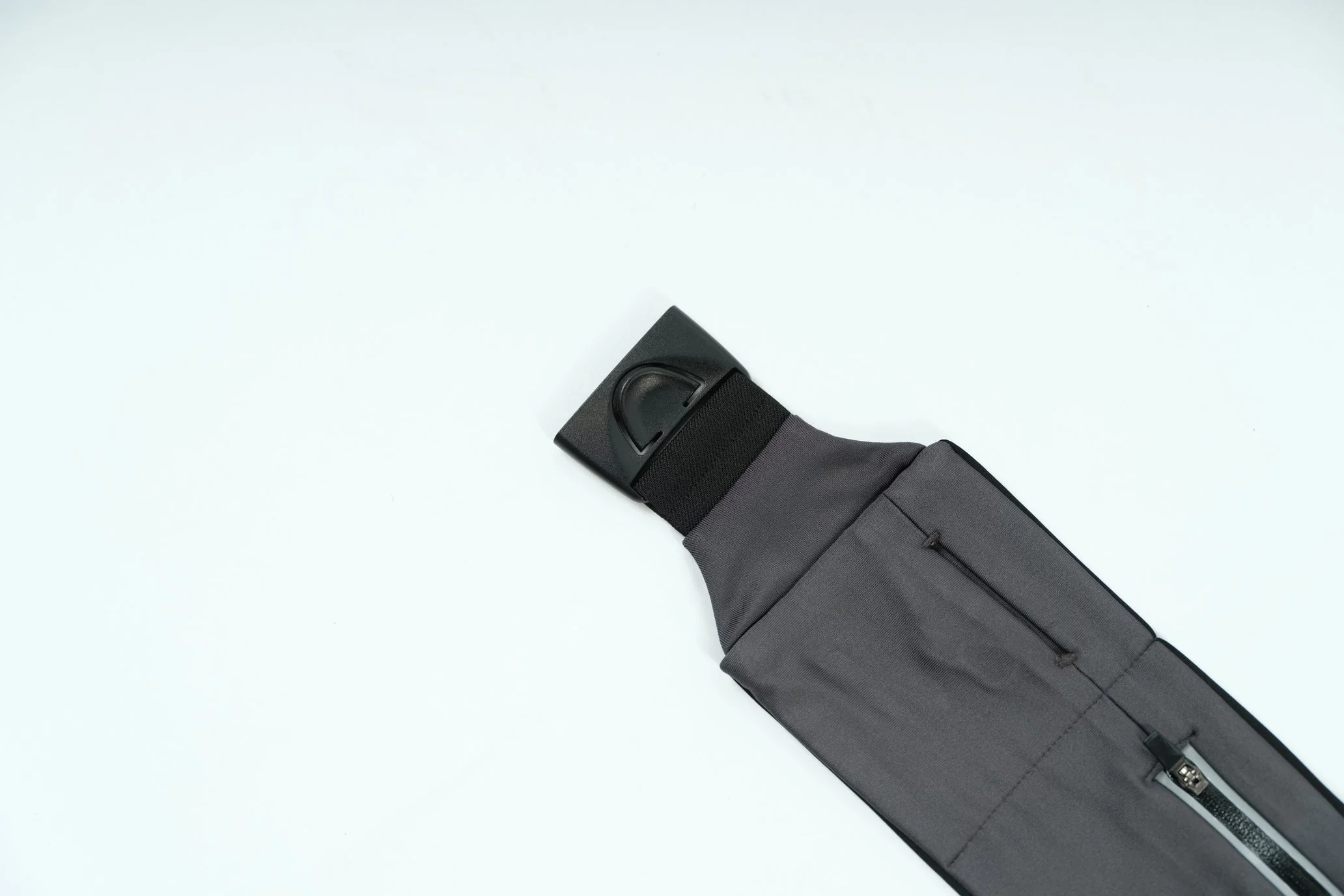 Oxygen Double Pocket Waist Belt - Grey - Image 3