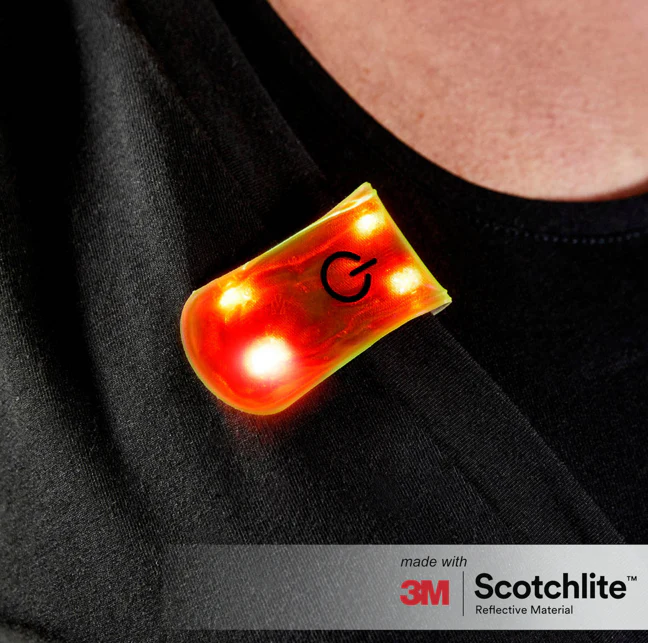 Salzmann Reflector Magnetic LED Clip - Yellow - Image 7
