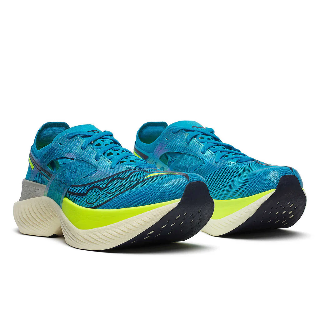 Saucony Men Endorphin Elite - Viziblue / Citron - Image 2