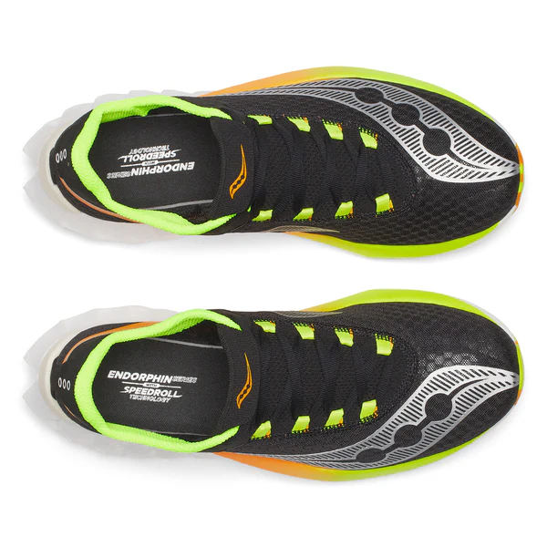 Saucony Men Endorphin Pro 4 - Black / VO2 - Image 3