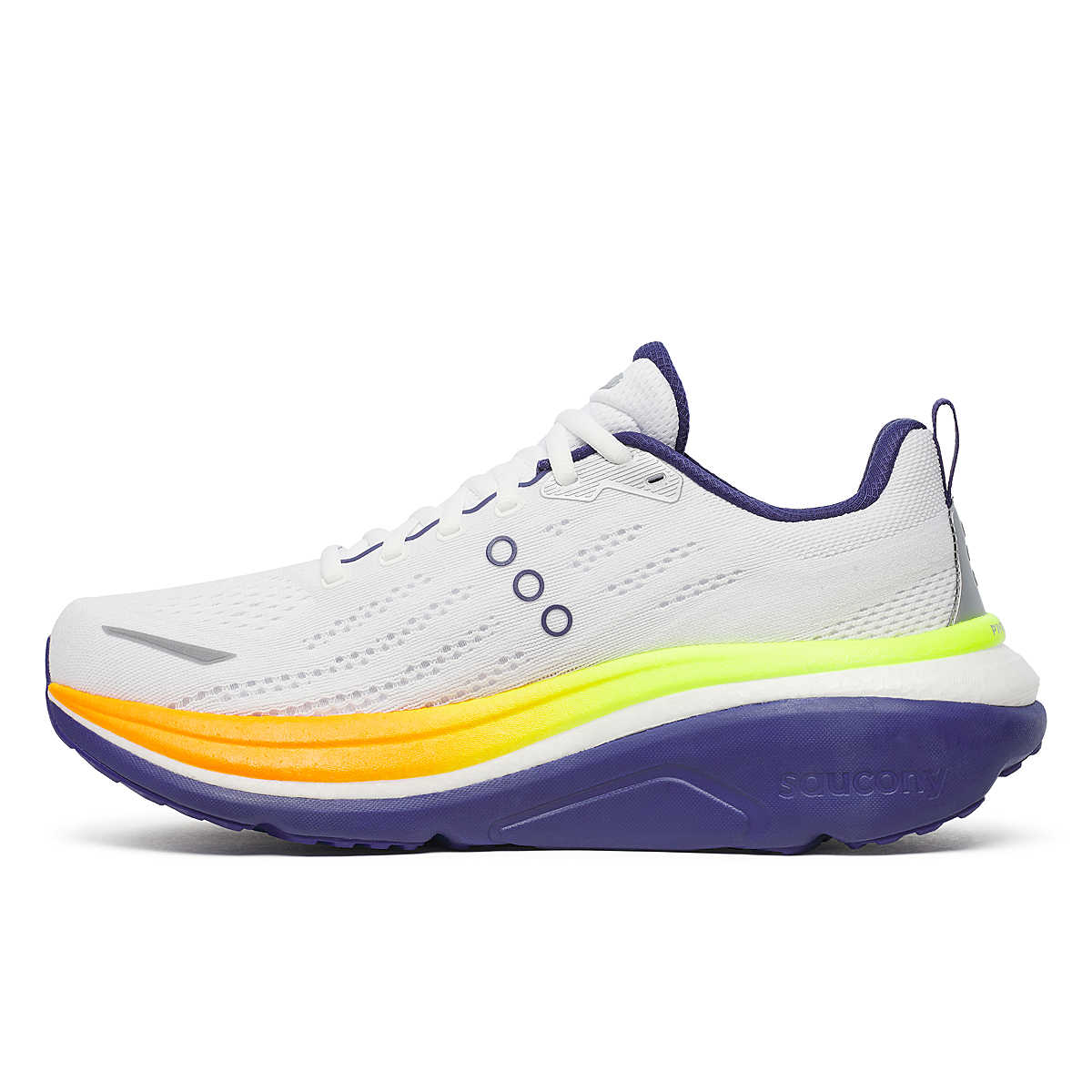 Saucony Men Hurricane 25 - White / Frigid - Image 6