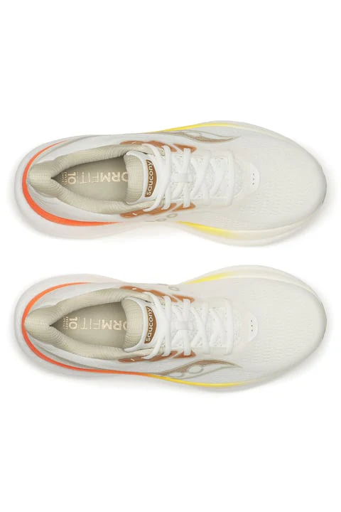 Saucony Men Triumph 23 - Ivory / Fire - Image 3