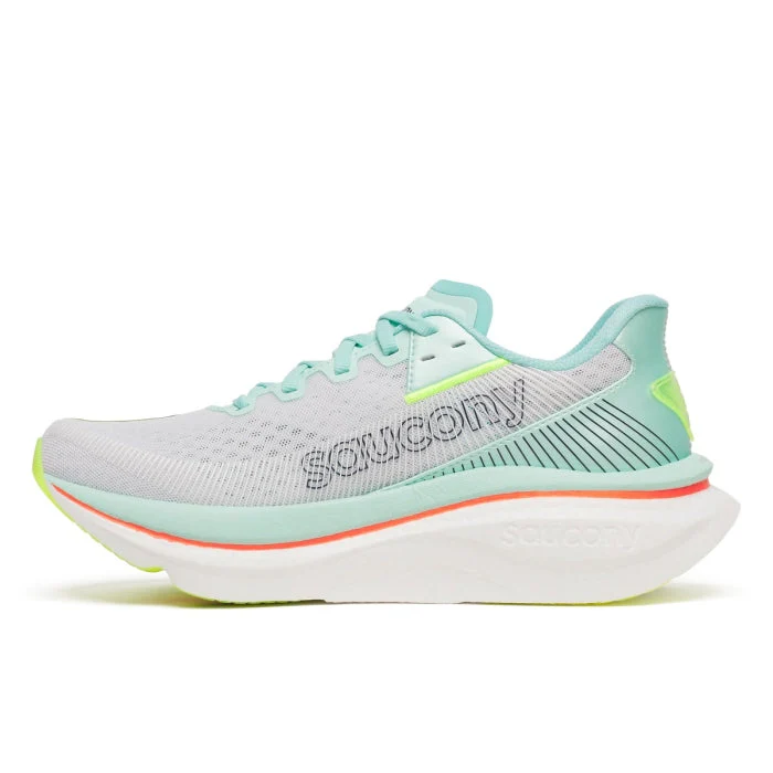 Saucony Women Endorphin Azura - White / Splash - Image 4