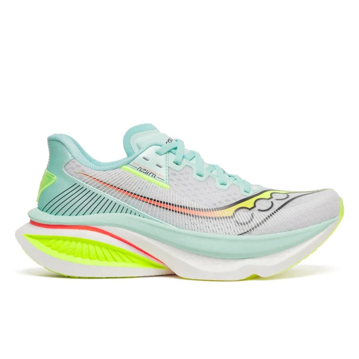 Saucony Women Endorphin Azura - White / Splash - Image 7