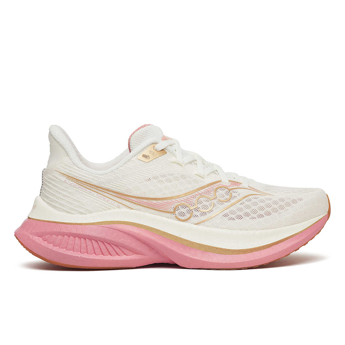 Saucony Women Endorphin Speed 5 - Ivory / Mauve - Image 2