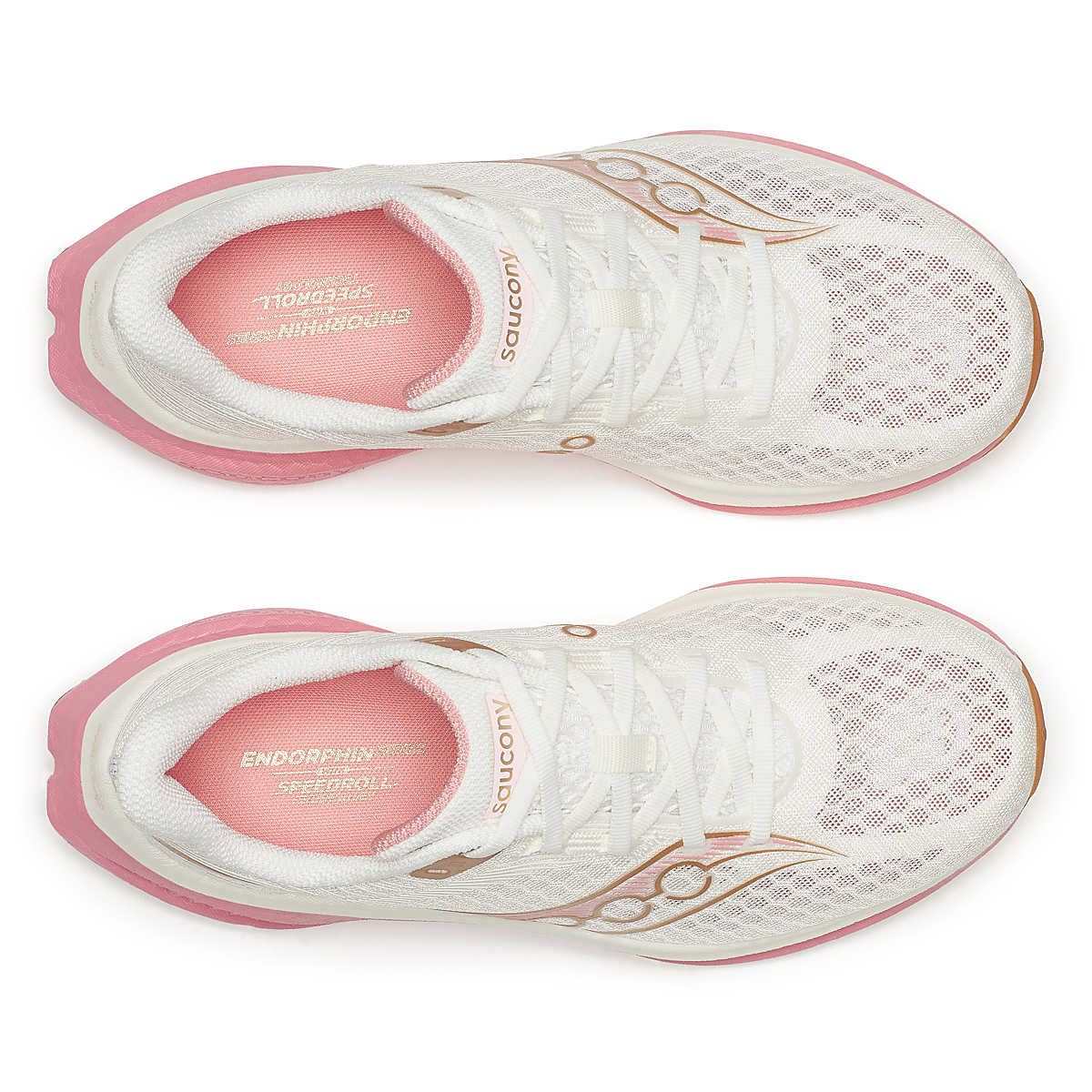 Saucony Women Endorphin Speed 5 - Ivory / Mauve - Image 4