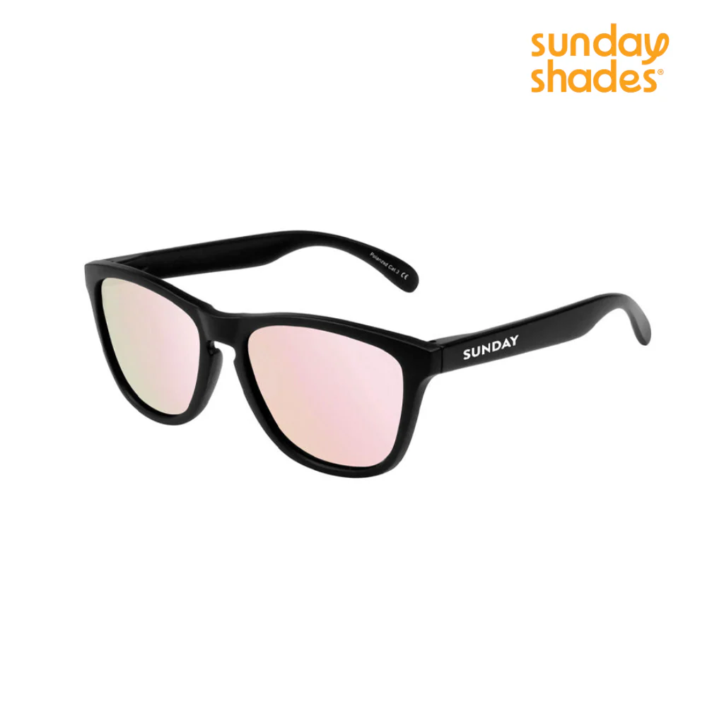 Sunday Shades Classic Series Sunglasses - Carbon Matte Rose