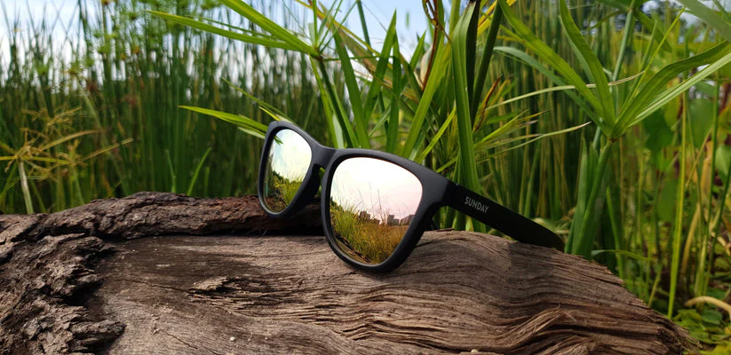 Sunday Shades Classic Series Sunglasses - Carbon Matte Rose - Image 2