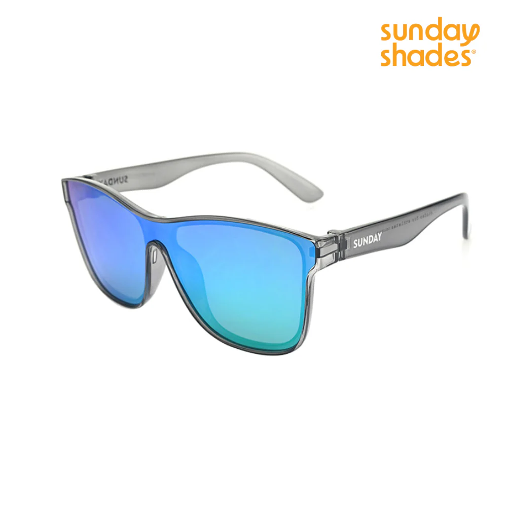 Sunday Shades Flare Series Sunglasses - Neon Reflections