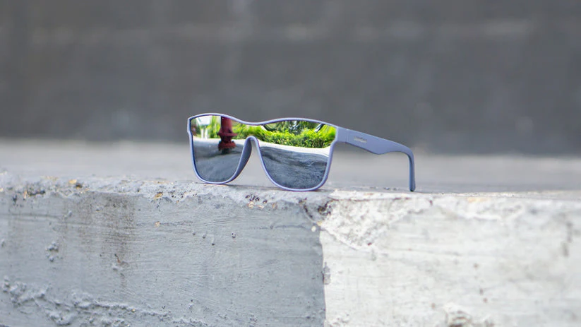 Sunday Shades Flare Series Sunglasses - White Water - Image 2
